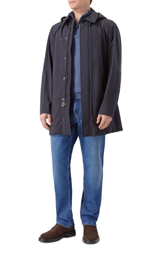 Плащ Revido-SKT Moorer REVID0/SKT Синий  REVID0/SKT Фото 2