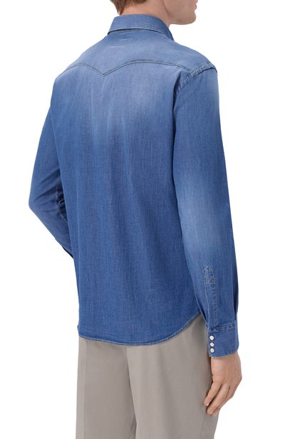 Джинсовая рубашка ALESSANDRO GHERARDI, арт. WEST/76A2, фото 4