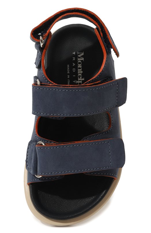 Кожаные сандалии Montelpare Tradition Синий, фото 4