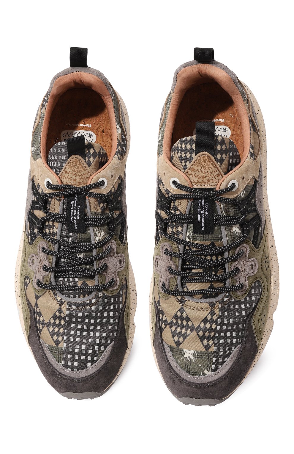 Комбинированные кроссовки yamano 3 FLOWER MOUNTAIN, арт. 001 2017818/07, фото 6