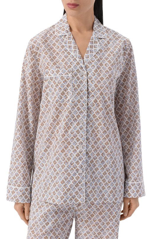 Хлопковая пижама Derek Rose 2012/LEDB091 Разноцветный  2012/LEDB091 Фото 3