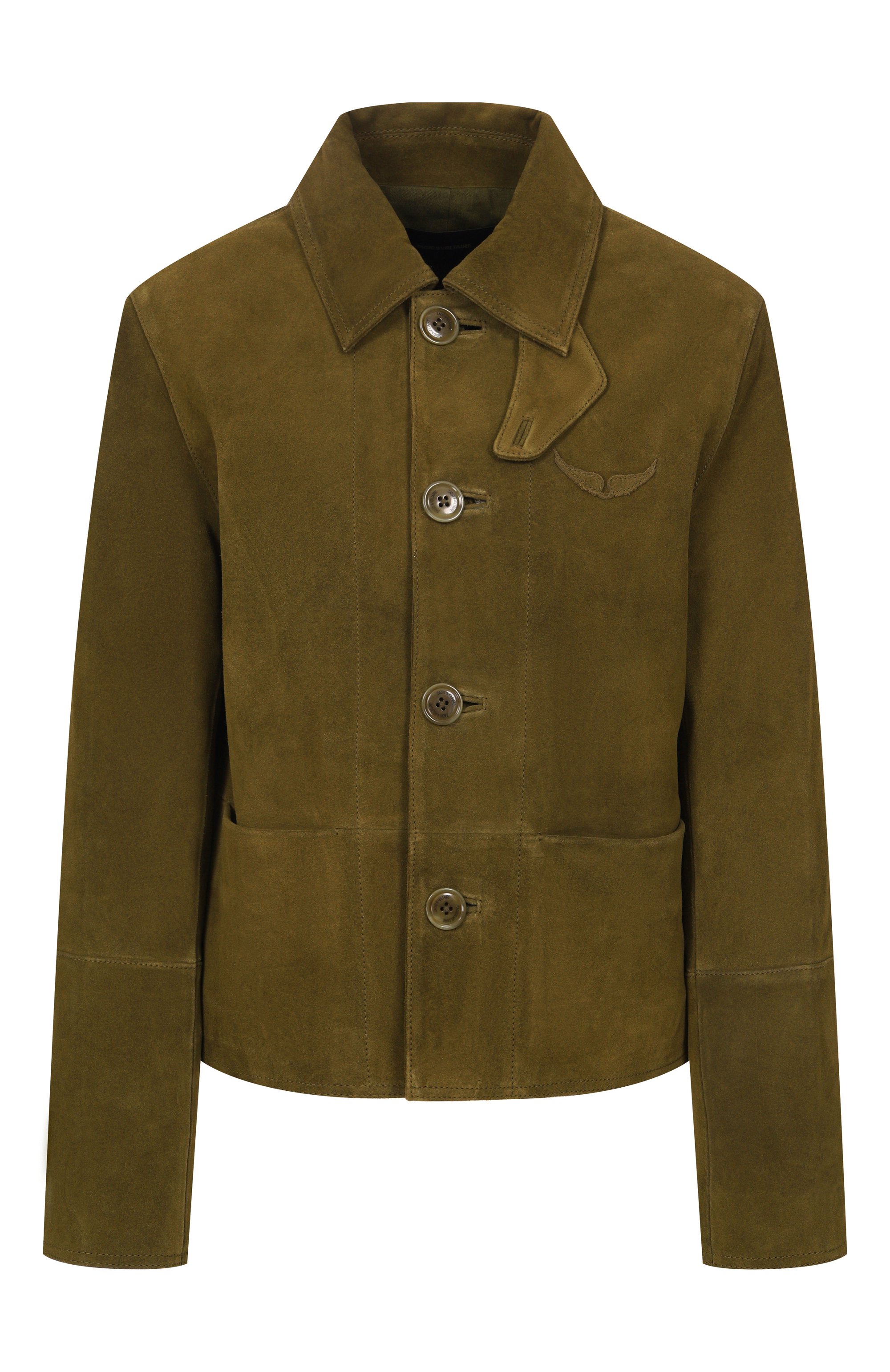 Замшевая куртка ZADIG AND VOLTAIRE, арт. RW0W01273, фото 1