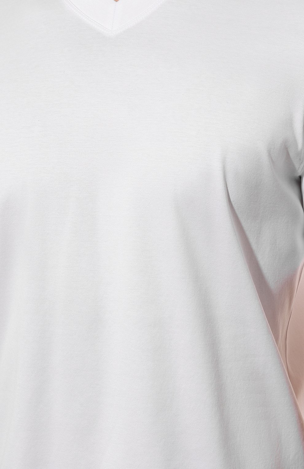 Хлопковая футболка BRUNELLO CUCINELLI белого цвета по цене 34700 руб., арт. M0T611344, фото 5 Хлопковая футболка BRUNELLO CUCINELLI, арт. M0T611344, фото 5