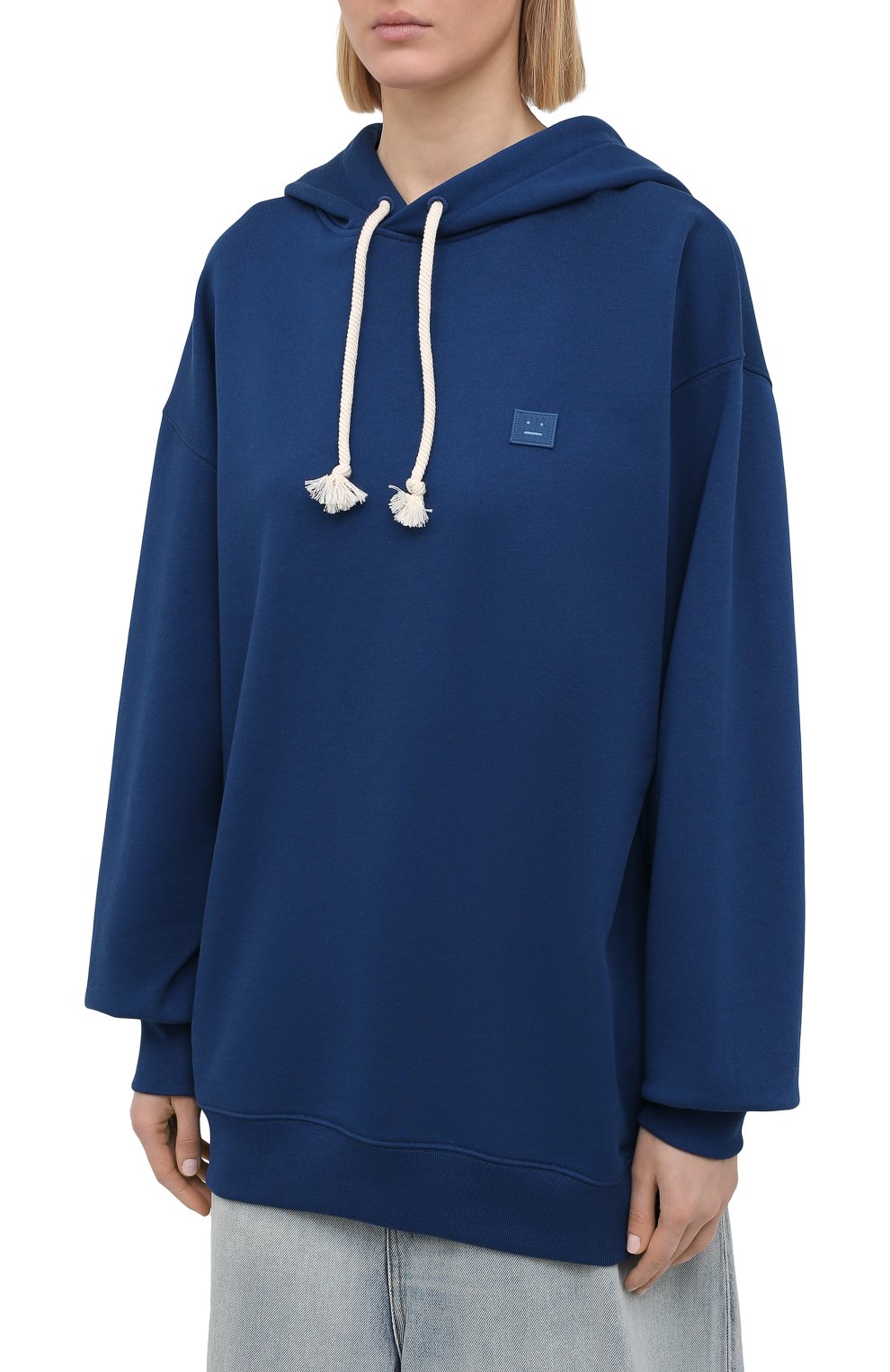Хлопковое худи ACNE STUDIOS, арт. CI0009/W, фото 3