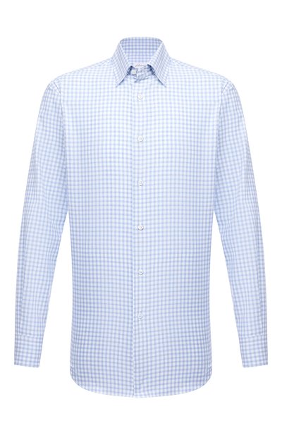 Мужская рубашка из хлопка и кашемира BRIONI, арт. SCAY0L/01020