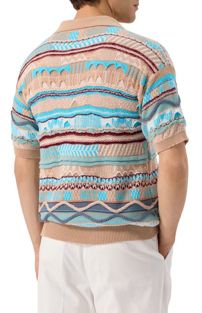 Хлопковое поло LANEUS, арт. S5LAMAKP043, фото 4