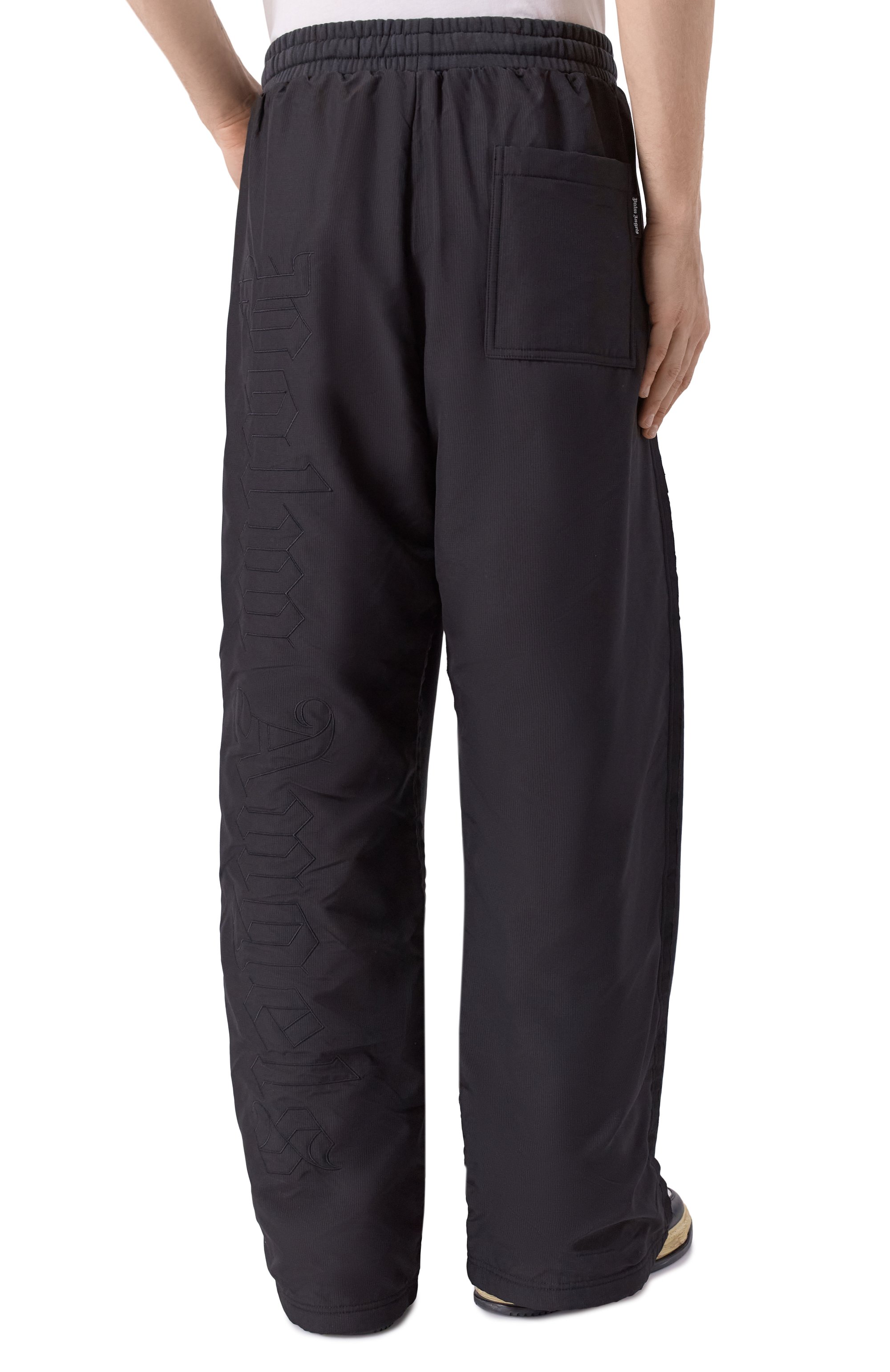 Хлопковые брюки PALM ANGELS, арт. PMCH02EF25FLE001, фото 4