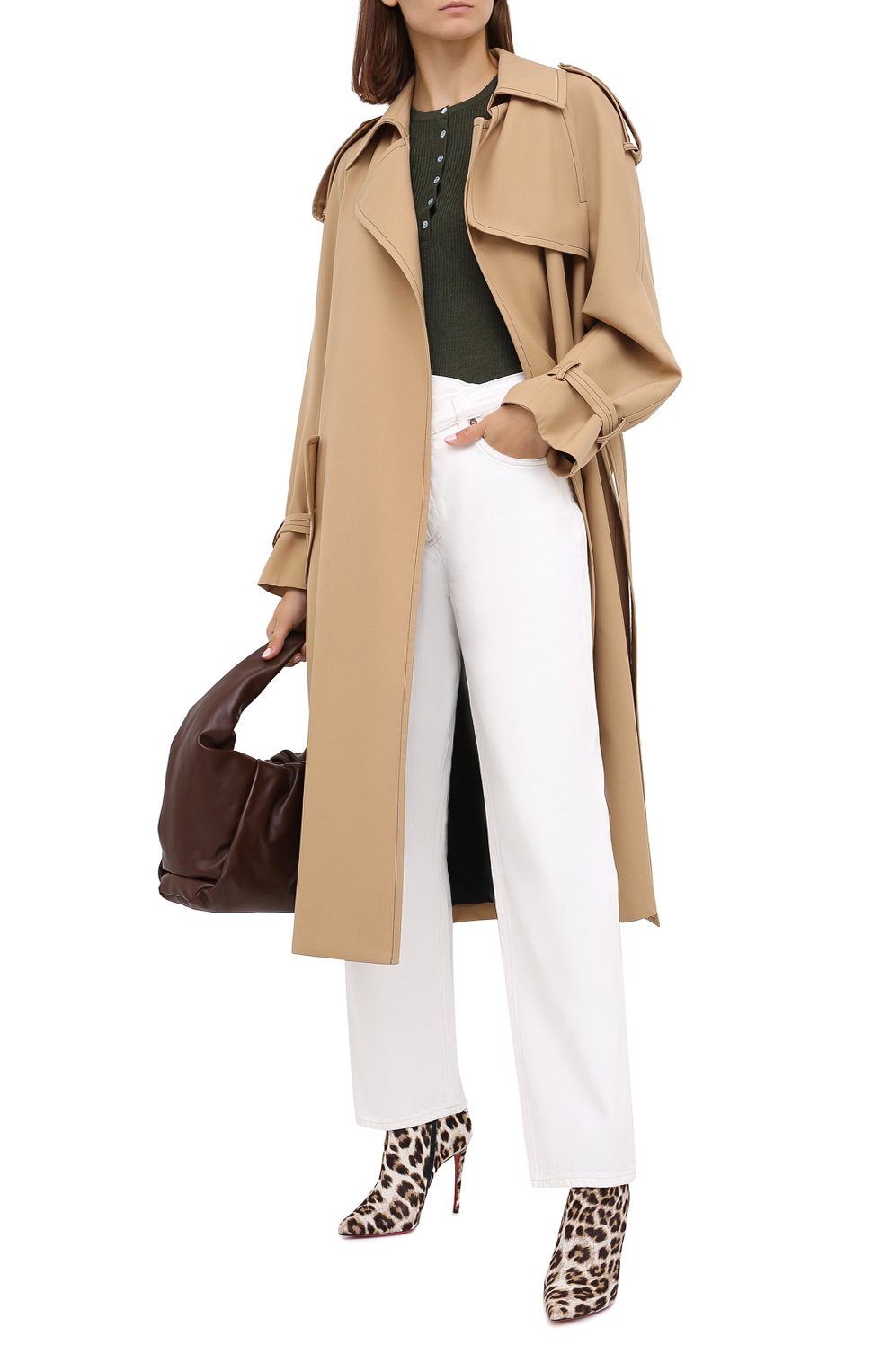 Кожаные ботильоны so kate 100  CHRISTIAN LOUBOUTIN, арт. so kate booty 100 pony gigi/nappa, фото 2