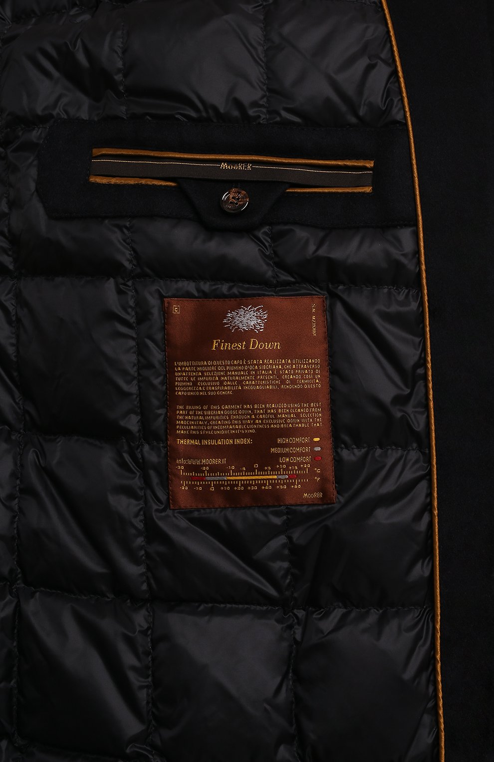 Кашемировое пальто trivor-bab с отделкой из норки MOORER, арт. TRIV0R/BAB, фото 6