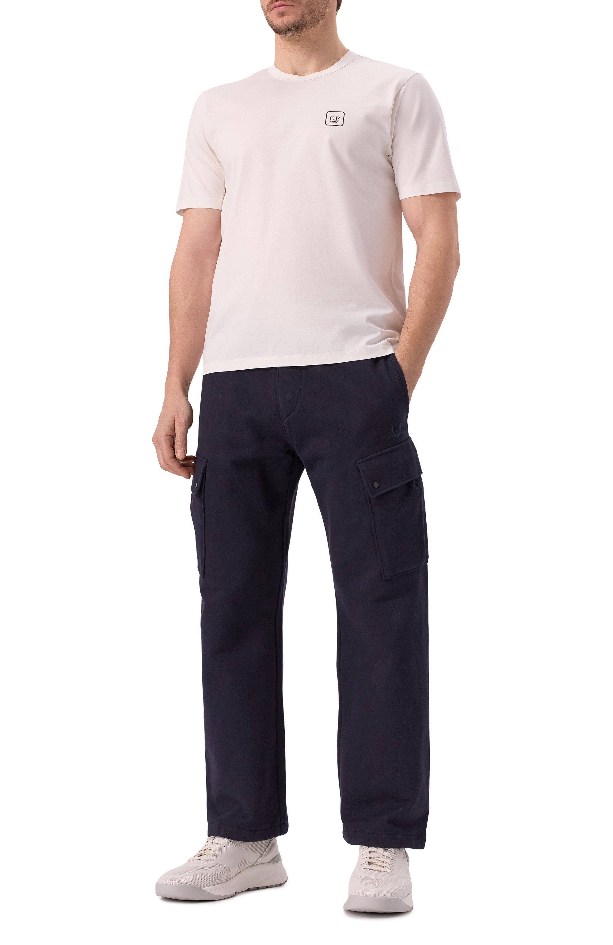 Хлопковые брюки-карго C.P. COMPANY, арт. 18CMSP045A005086W, фото 2