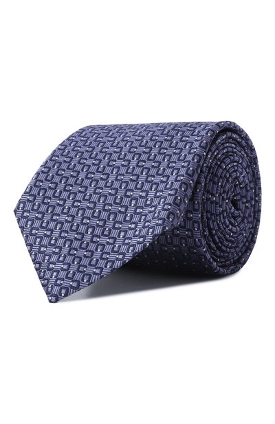 Мужской шелковый галстук CANALI, арт. 18/HJ04188