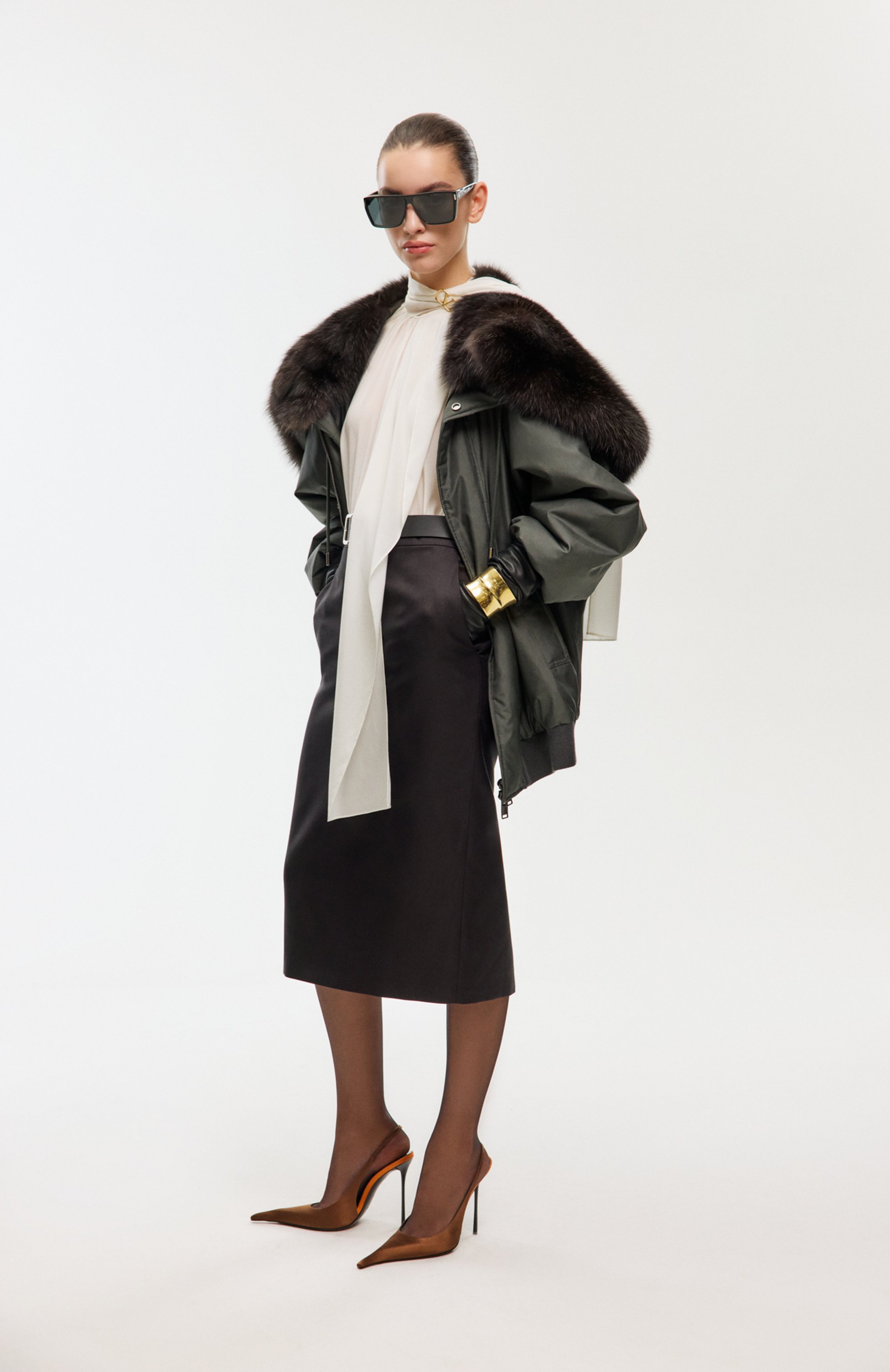 Шелковая юбка MVST, арт. M25.1PW.S002/ZEGNA, фото 6