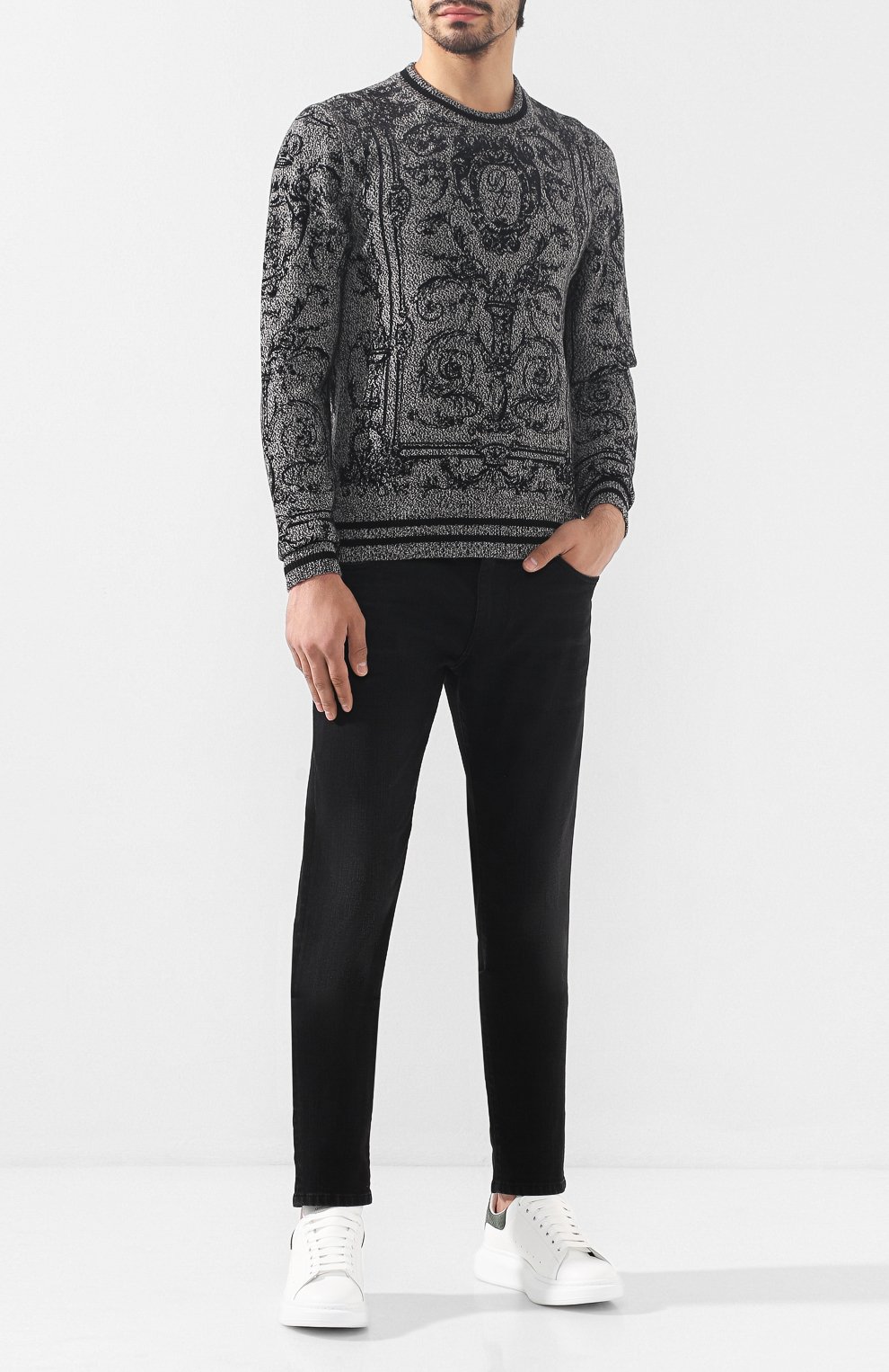 Кашемировый джемпер DOLCE & GABBANA, арт. GX550T/JAW0G, фото 2