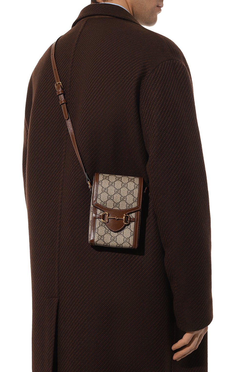 Текстильная сумка gucci horsebit 1955 GUCCI, арт. 625615 92TCG, фото 2