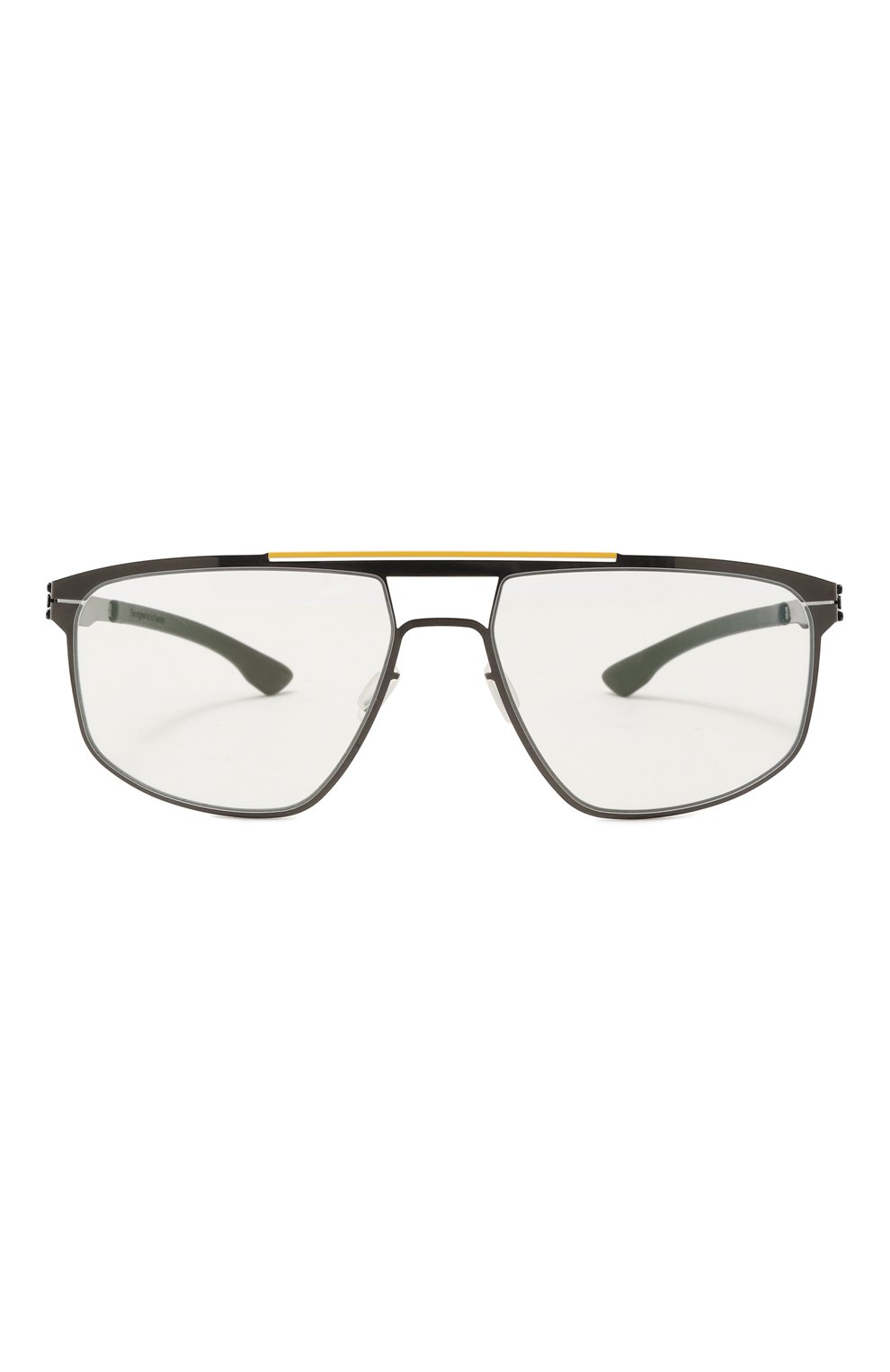 Оправа IC! BERLIN, арт. IB-AMG 08 YELL0W BRIDGE-GUN-METAL BLACK RX-CLEAR, фото 3