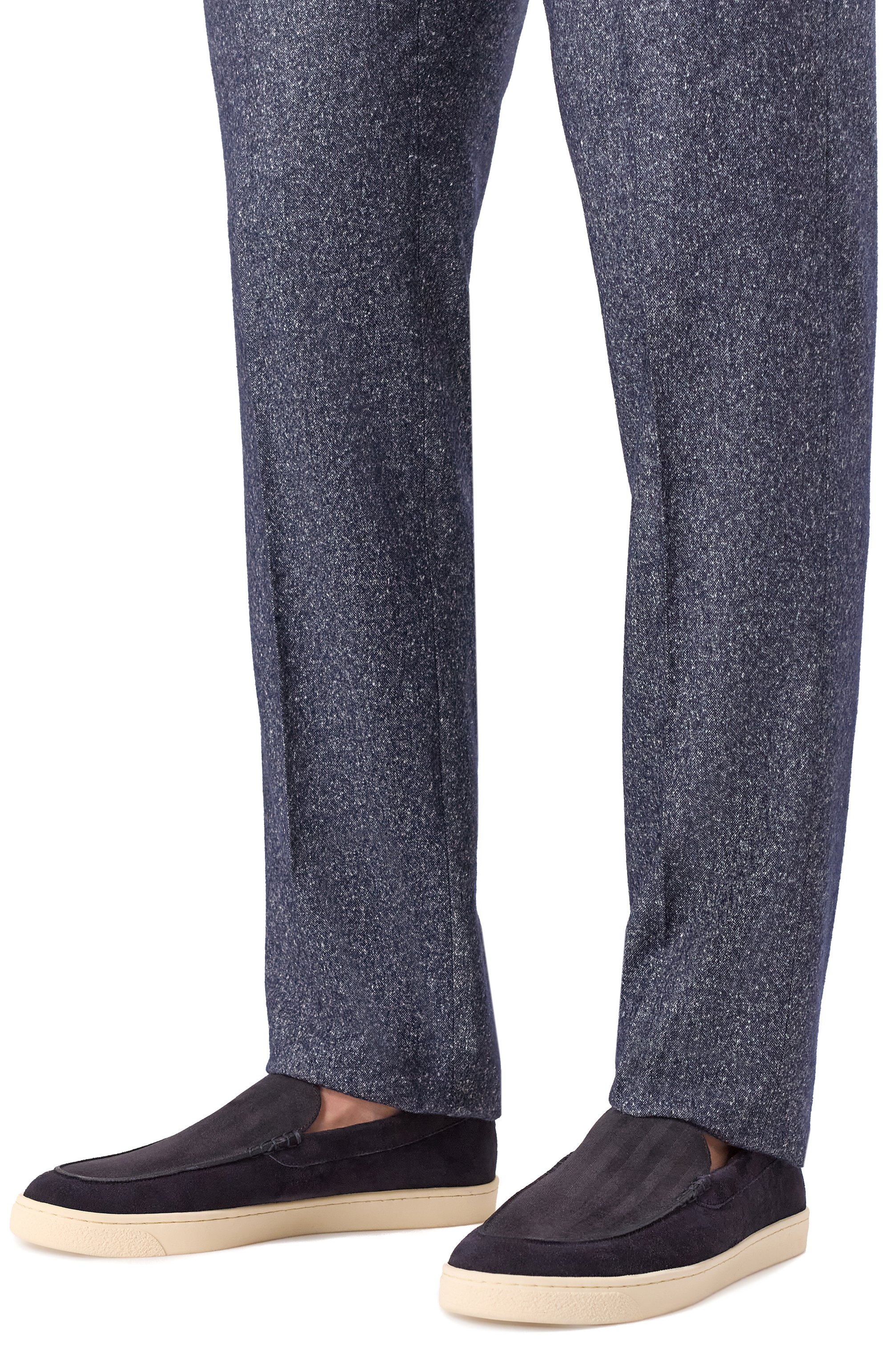 Замшевые лоферы BRUNELLO CUCINELLI, арт. MZUHVSN335, фото 3