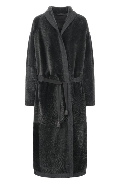 Женская дубленка из ягненка GIORGIO ARMANI, арт. GW004221/AF29342