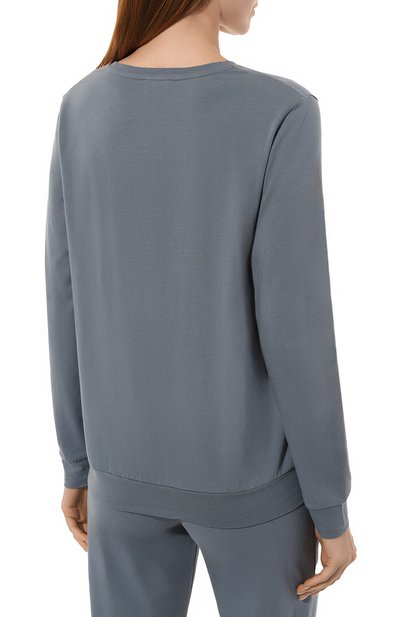Хлопковая пижама EMPORIO ARMANI, арт. 164234/4F223, фото 4