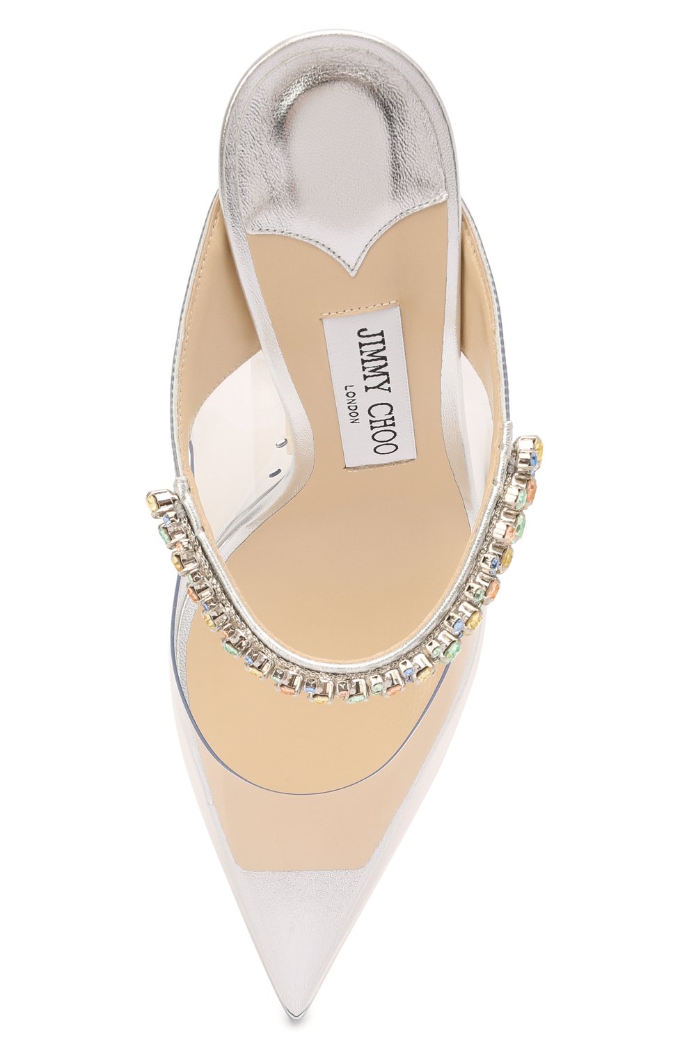 Мюли bing 100 JIMMY CHOO, арт. BING 100/WXA, фото 5