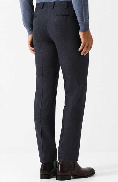 Шерстяные брюки прямого кроя BRIONI, арт. RPL810/06AAF/MEGEVE, фото 4