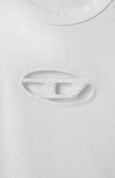 Хлопковая футболка DIESEL, арт. J01830/0AFAA, фото 3