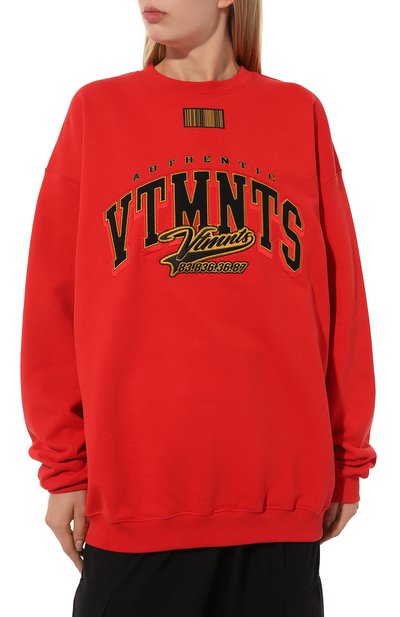 Хлопковый свитшот VTMNTS, арт. VL12TR160R, фото 3
