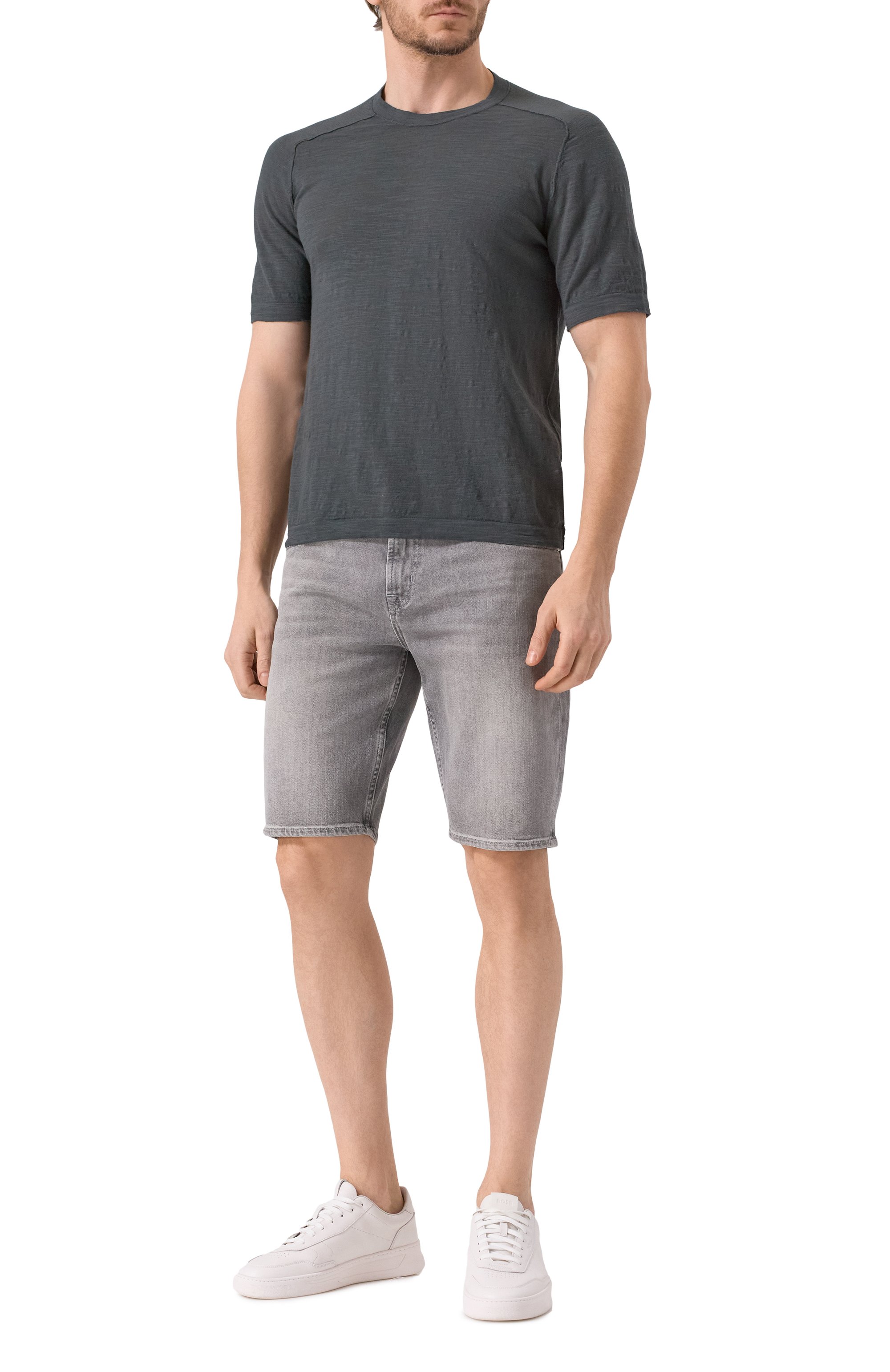 Джинсовые шорты 7 FOR ALL MANKIND, арт. 7T106R38, фото 2