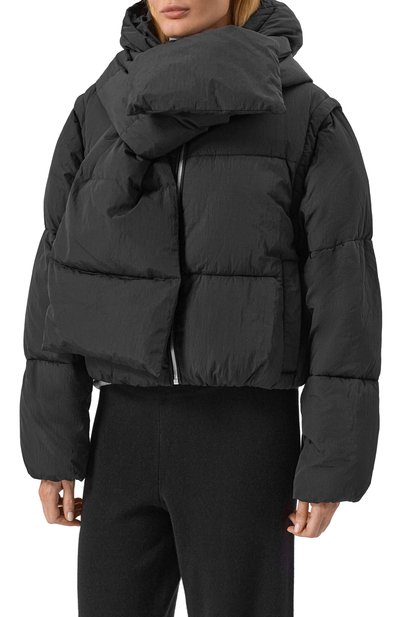 Пуховик BOSS ORANGE черного цвета по цене 38350 руб., арт. 50548028, фото 3 Пуховик BOSS ORANGE, арт. 50548028, фото 3