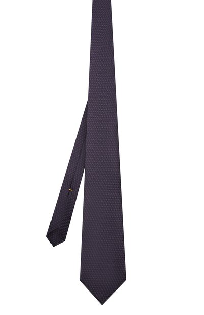 Шелковый галстук CANALI фиолетового цвета по цене 17800 руб., арт. 82/HX03343, фото 2 Шелковый галстук CANALI, арт. 82/HX03343, фото 2
