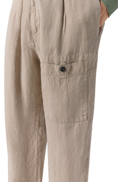 Льняные брюки C.P. COMPANY, арт. 18CMPA270A1103410, фото 5