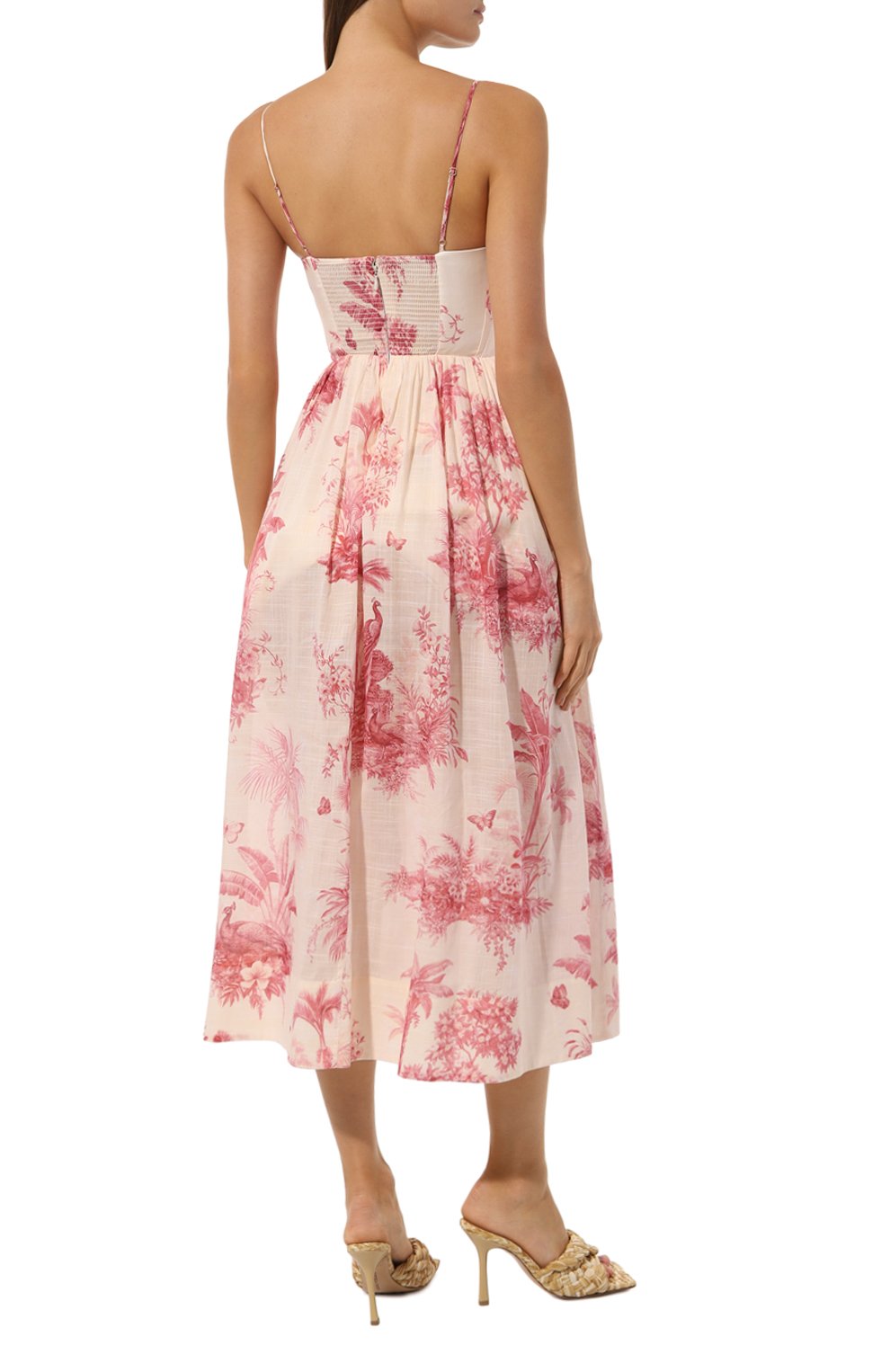 Хлопковое платье ZIMMERMANN, арт. 9928DSS243, фото 4