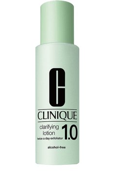 Отшелушивающий лосьон для чувствительной кожи clarifying lotion 1.0 (200ml) CLINIQUE бесцветного цвета, арт. ZMY1-01 | Фото 1 (Тип продукта: Лосьоны; Материал внутренний: Не назначено; Региональ�ные ограничения белый список (Axapta Mercury): Не проставлено; Нос: Не проставлено; Назначение: Для лица; Статус проверки: Проверена категория)