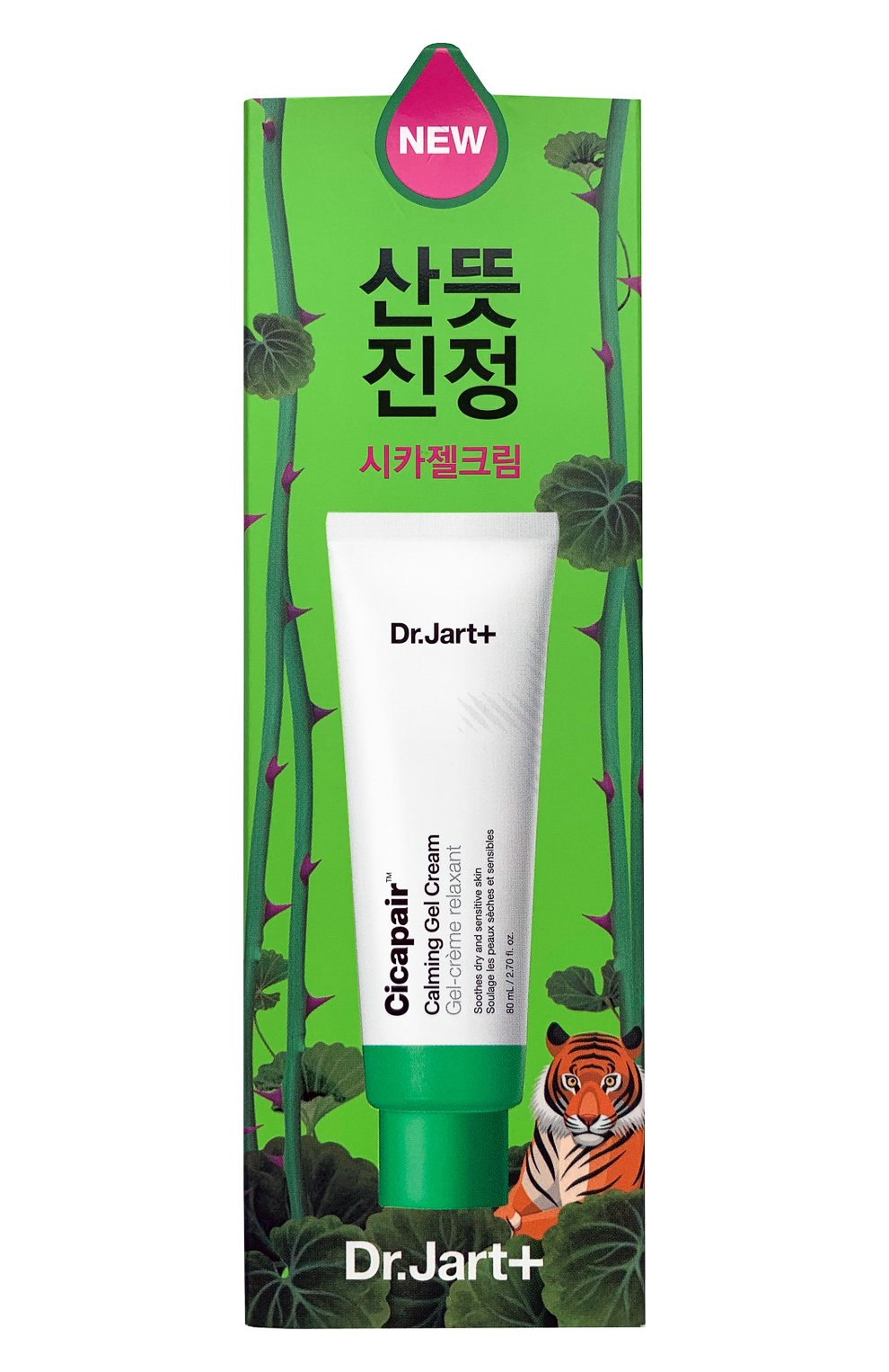 Успокаивающий ультра-легкий гель-крем для лица cicapair (80ml) DR.JART+, арт. 8809642714670, фото 1