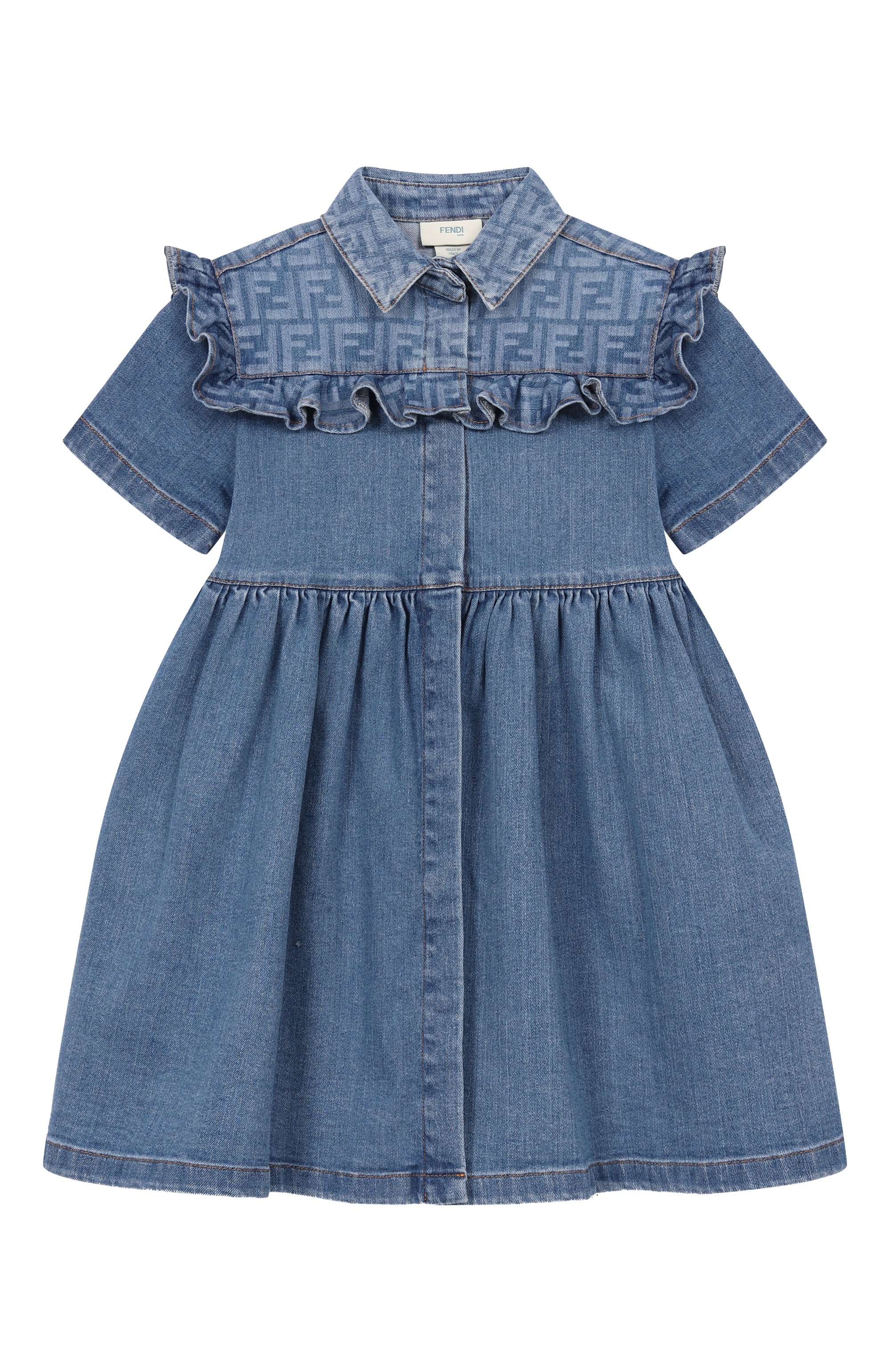 Джинсовое платье FENDI, арт. JFB824/AVVU_001, фото 1