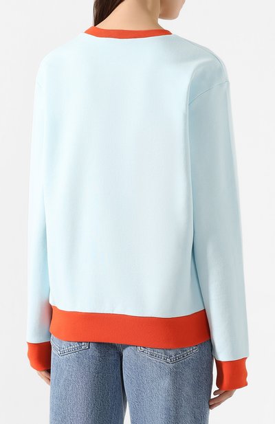 Хлопковый свитшот LANVIN, арт. RW-T0666J-JR02-P20, фото 4