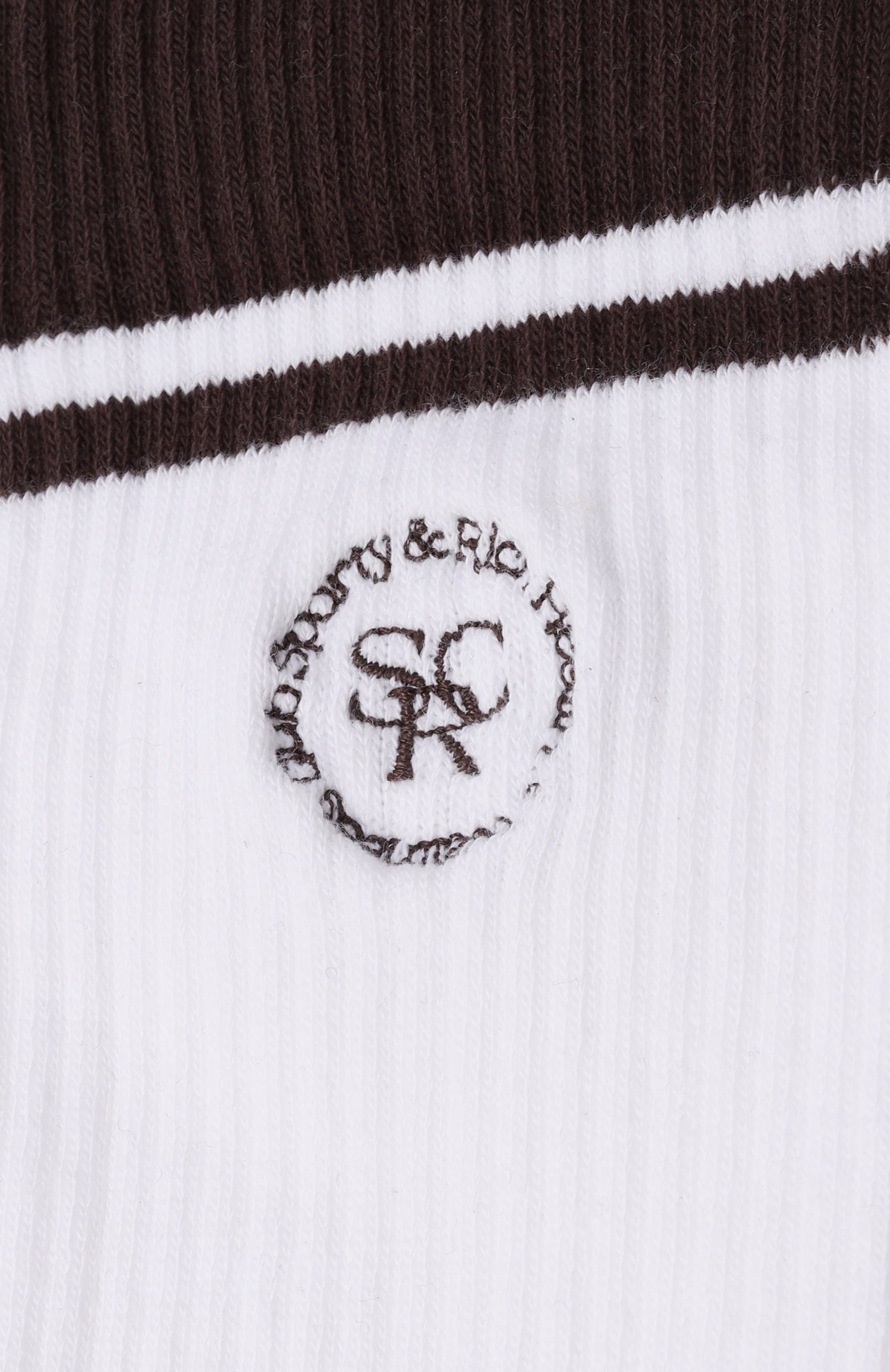 Хлопковые носки SPORTY AND RICH, арт. AC02765305WH11, фото 2