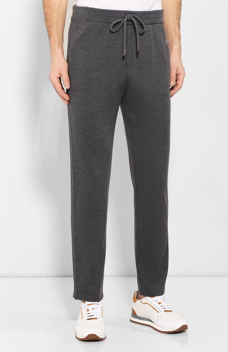 Брюки из смеси шерсти и шелка ZEGNA, арт. UU552/TR0R, фото 3
