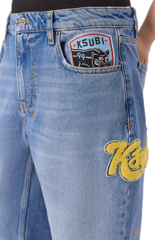 Джинсы The Low Rider Horizon Patch Ksubi WFA25DJ009 Синий  WFA25DJ009 Фото 5