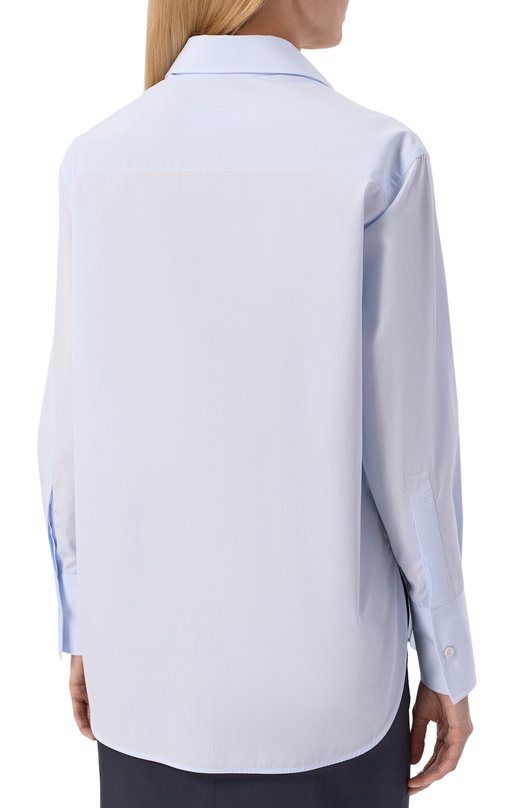 Хлопковая рубашка MVST M25.1PW.B009/1867 Голубой  M25.1PW.B009/1867 Фото 4