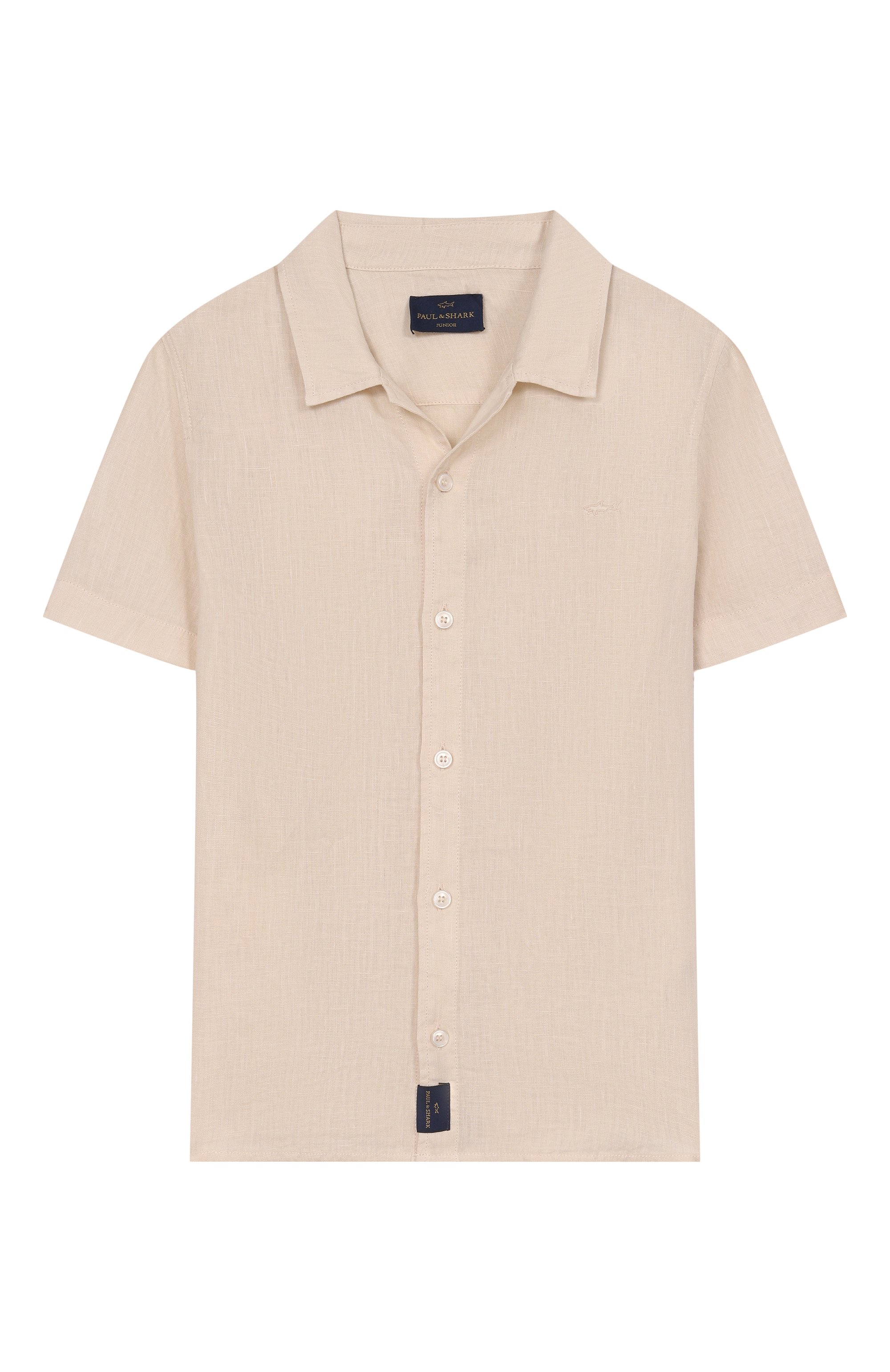 Льняная рубашка PAUL & SHARK JUNIOR, арт. WUC002/LUC01/10A-16A, фото 1
