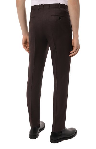Шерстяные брюки ZEGNA, арт. 611F23A6/75TB12, фото 4