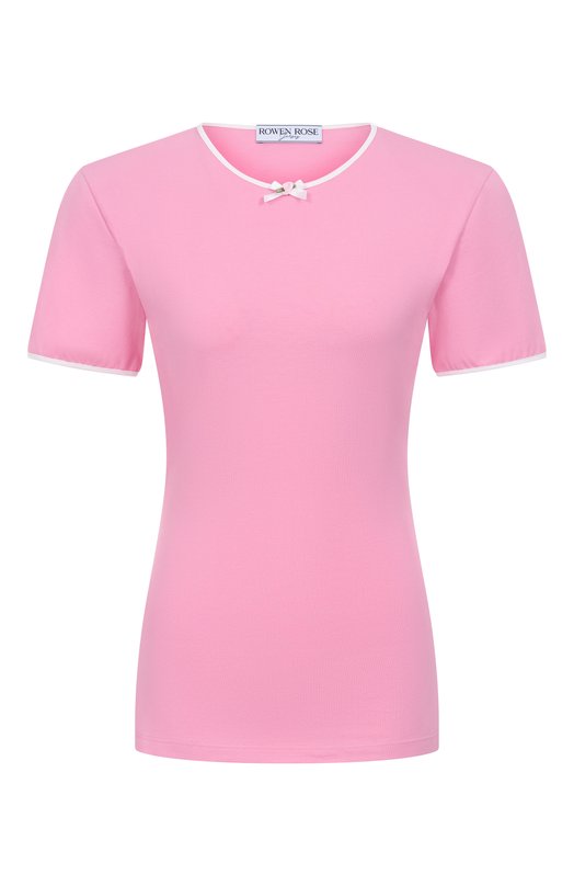 Хлопковый топ ROWEN ROSE RR_J116 Розовый RR_J116