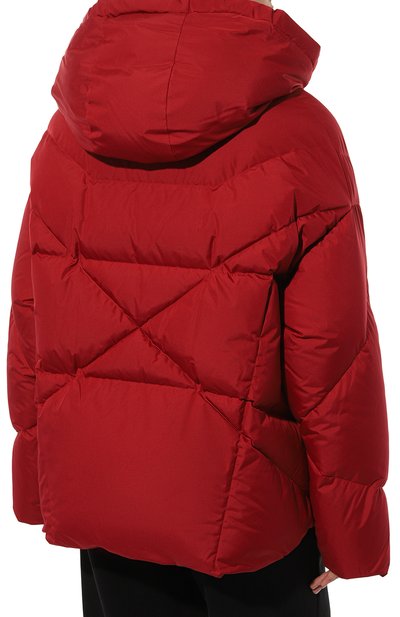 Пуховик KHRISJOY красного цвета по цене 187500 руб., арт. KWF24R0601/PS0001, фото 4 Пуховик KHRISJOY, арт. KWF24R0601/PS0001, фото 4