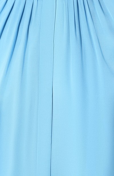 Шелковая блузка BOSS бирюзового цвета по цене 29950 руб., арт. 50363436, фото 5 Шелковая блузка BOSS, арт. 50363436, фото 5