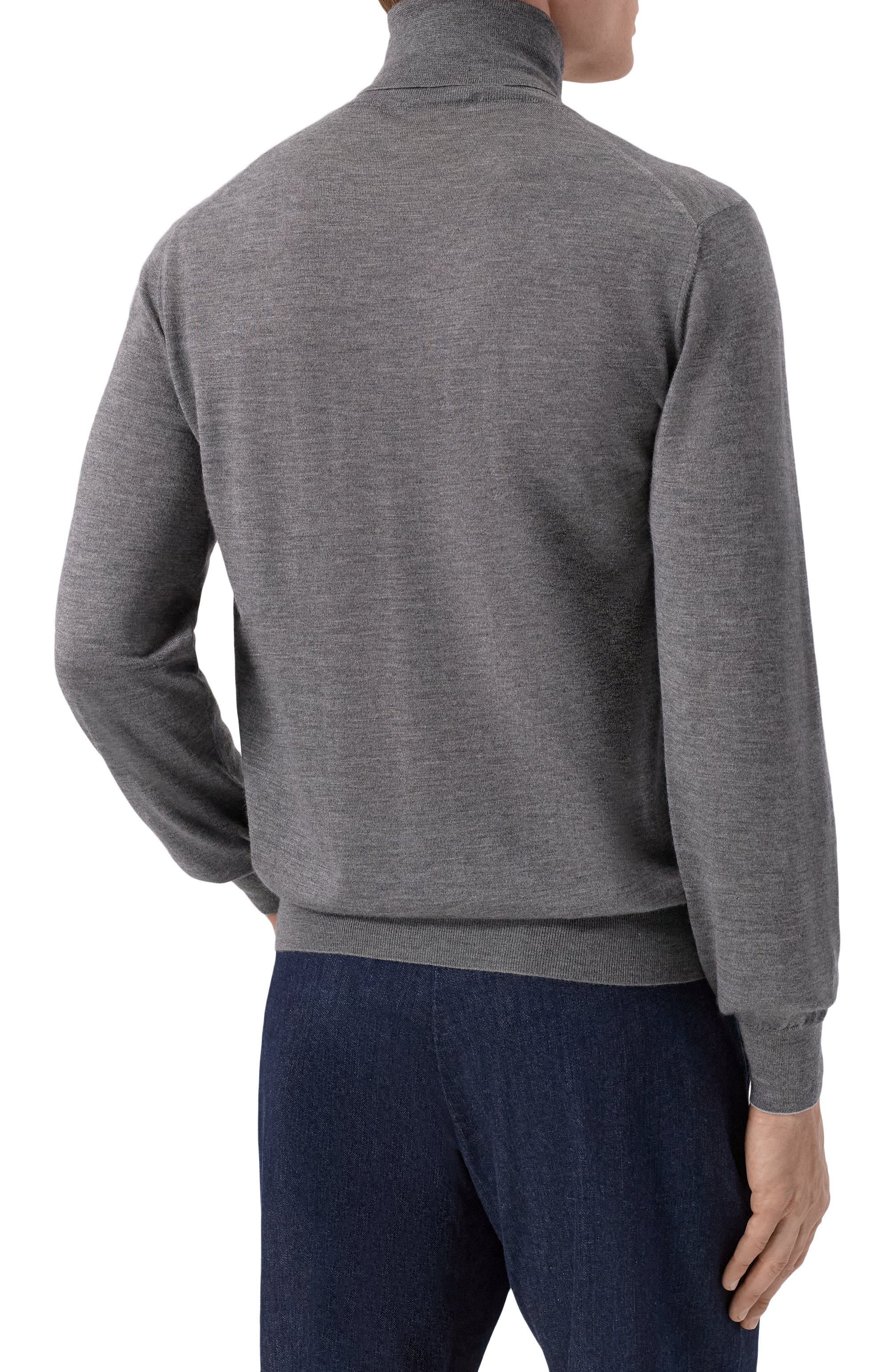 Водолазка из кашемира и шелка BRUNELLO CUCINELLI, арт. M2300103, фото 4