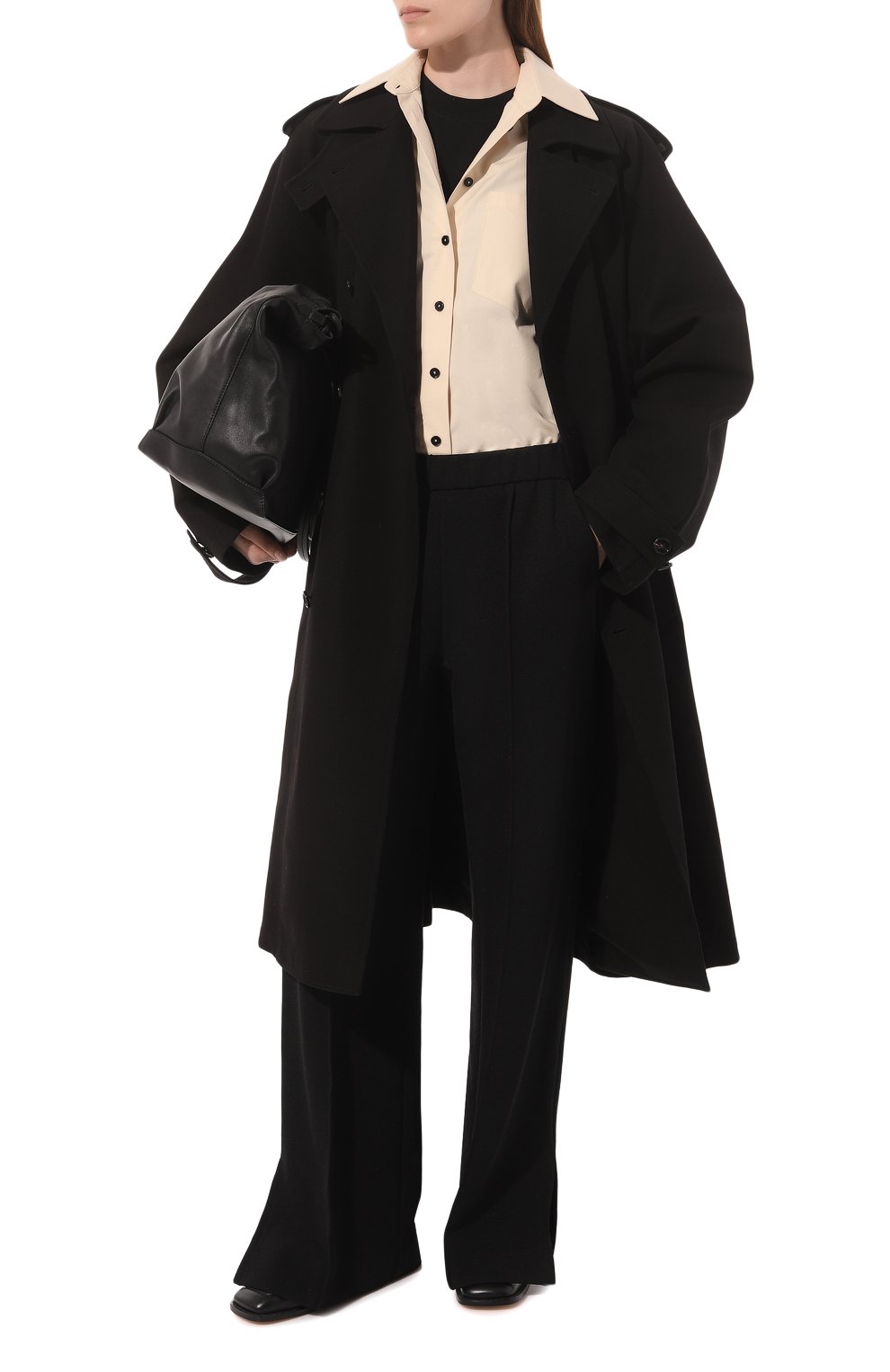 Брюки JIL SANDER черного цвета по цене 135500 руб., арт. J02KA0133/J20018, фото 2 Брюки JIL SANDER, арт. J02KA0133/J20018, фото 2