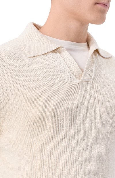 Поло из шелка и льна MVST, арт. 25E/X1P/0/A013/7660, фото 5