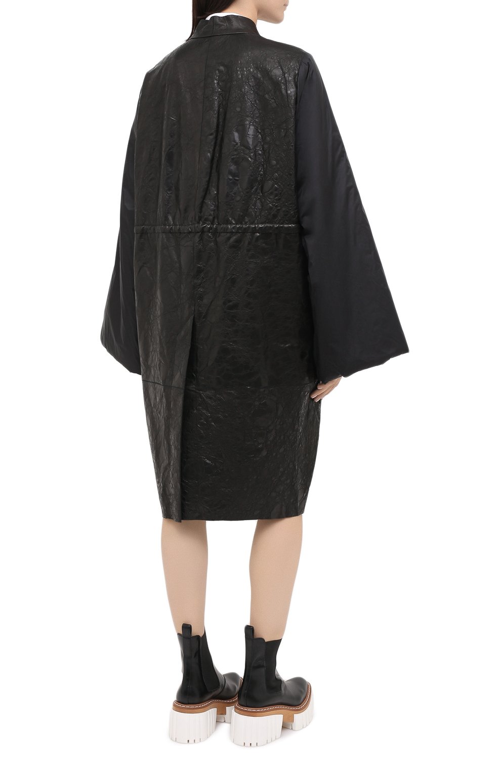Кожаное пальто RICK OWENS, арт. RP20F2907/LZNZ, фото 5