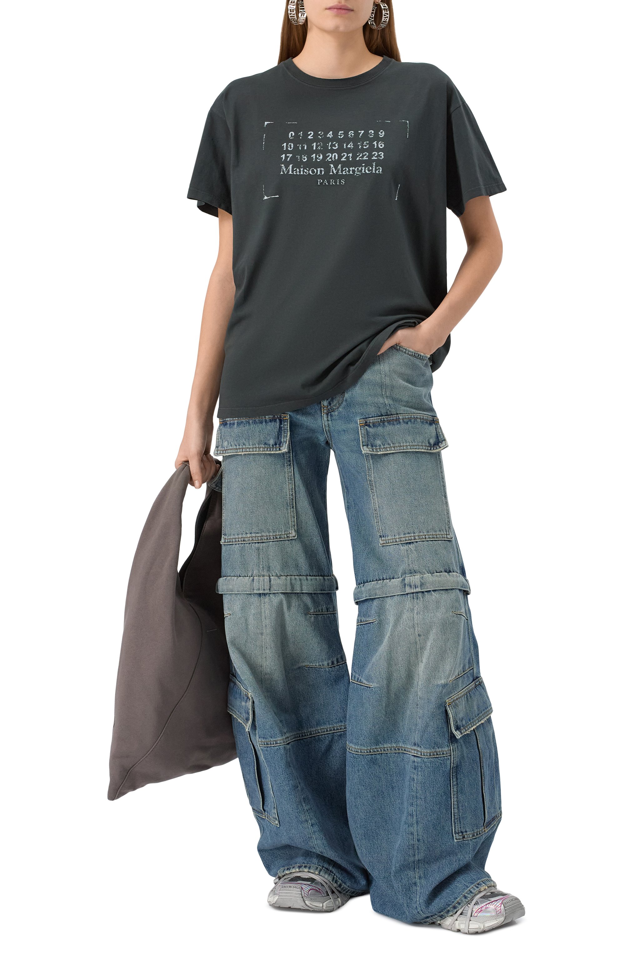 Комбинированные кроссовки 3xl BALENCIAGA, арт. 734731/W3XL5, фото 2