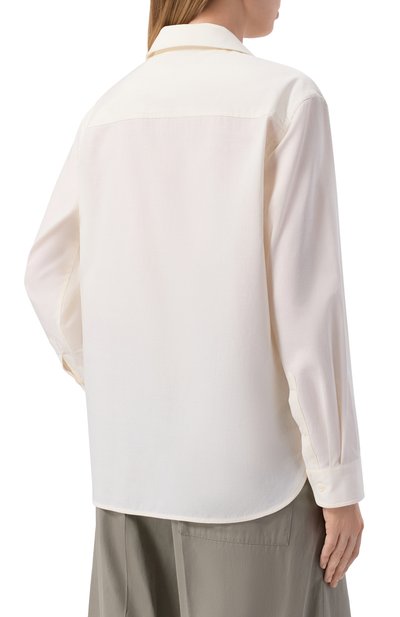 Рубашка из хлопка и шерсти 12 STOREEZ, арт. 135305, фото 4